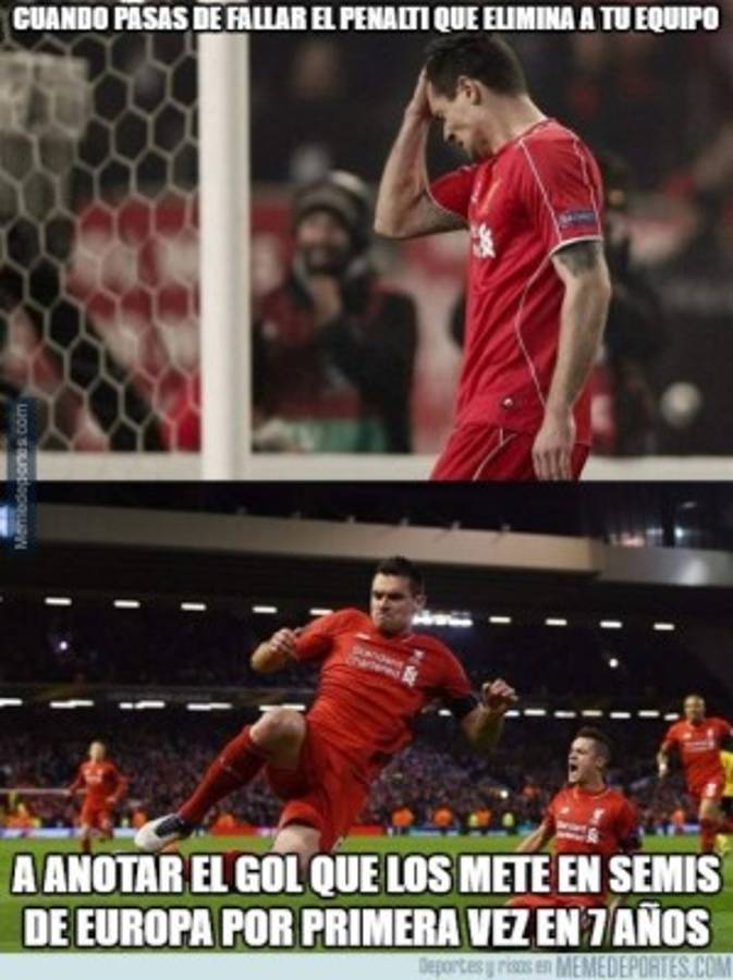 Los mejores memes de la remontada histórica del Liverpool ante el Borussia Dortmund