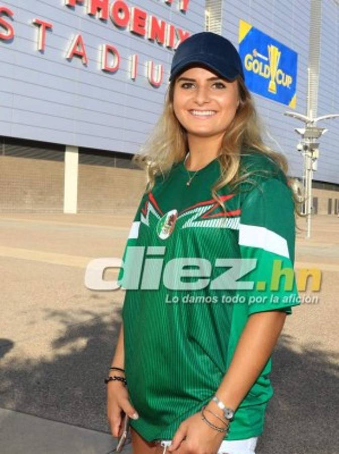 ¡Qué hermosas! Las bellezas del México-Honduras por Copa Oro