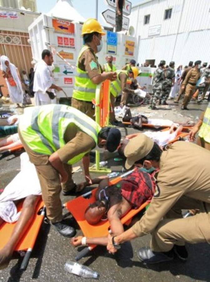 FOTOS: Dolor y muerte se vive en Arabia Saudita tras tragedia de peregrinos