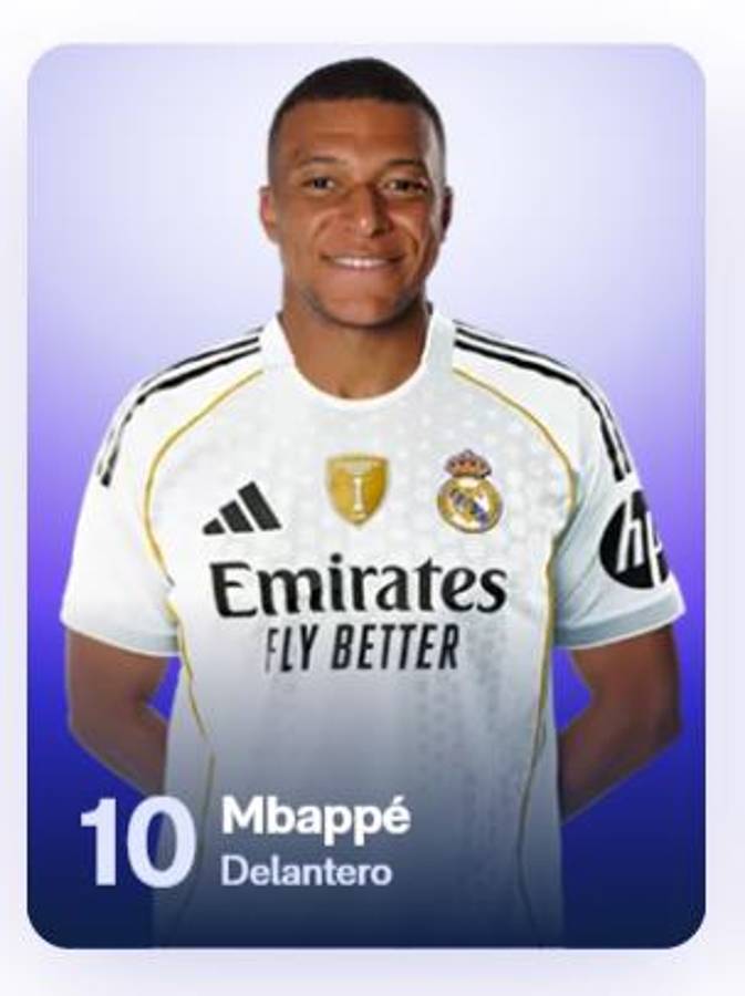 Así quedaron los dorsales en el Real Madrid para la temporada 2025-26: cambios con Mbappé y Raúl Asencio
