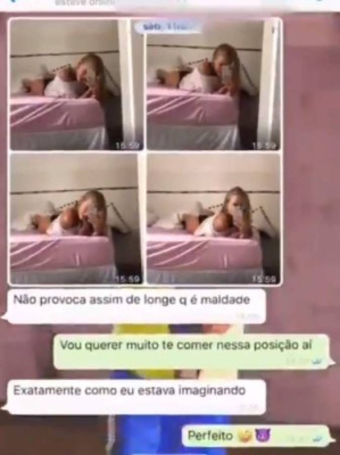 En fotos: Los Whatsapp que reveló Neymar tras ser acusado por presunta violación