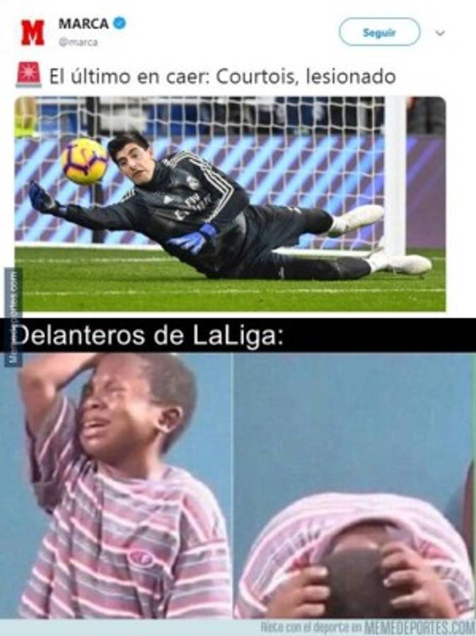 Los memes destrozan a Courtois en el regreso de Keylor Navas a la titularidad