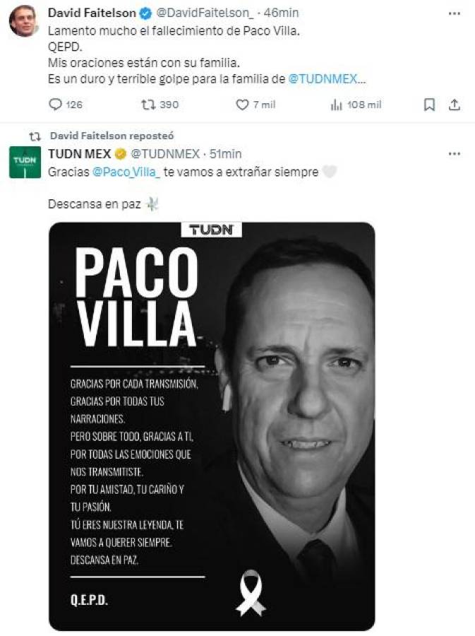 ¿De qué murió Paco Villa, famoso relator deportivo del fútbol mexicano? Su fallecimiento causa conmoción en Cruz Azul