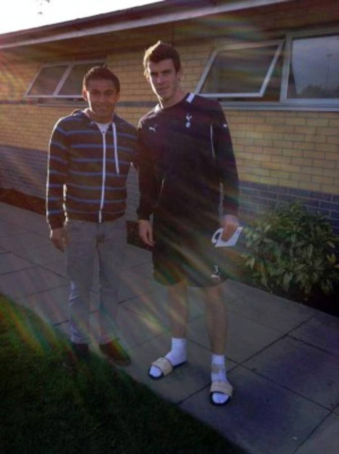 FOTOS: Jugadores hondureños junto a grandes estrellas del fútbol mundial