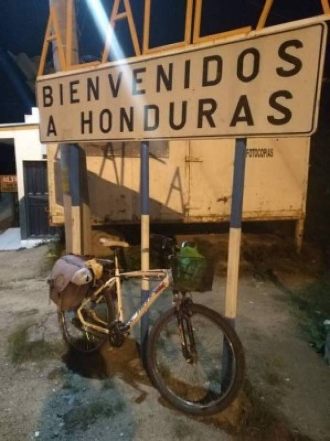 Así es América, la bicicleta que le robaron a Tabaré Alonso en Honduras