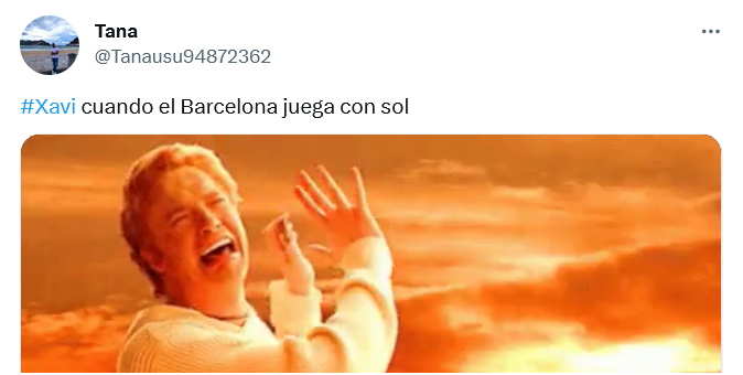 El pez muere por su propia boca: Xavi es víctima de los memes luego de quejarse del sol en el partido contra Getafe