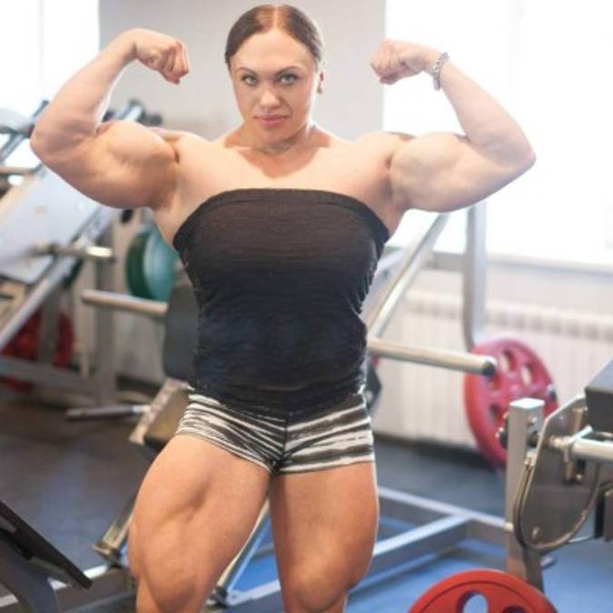 Natalya Trukhina, la rusa que bate récord en fisicoculturismo
