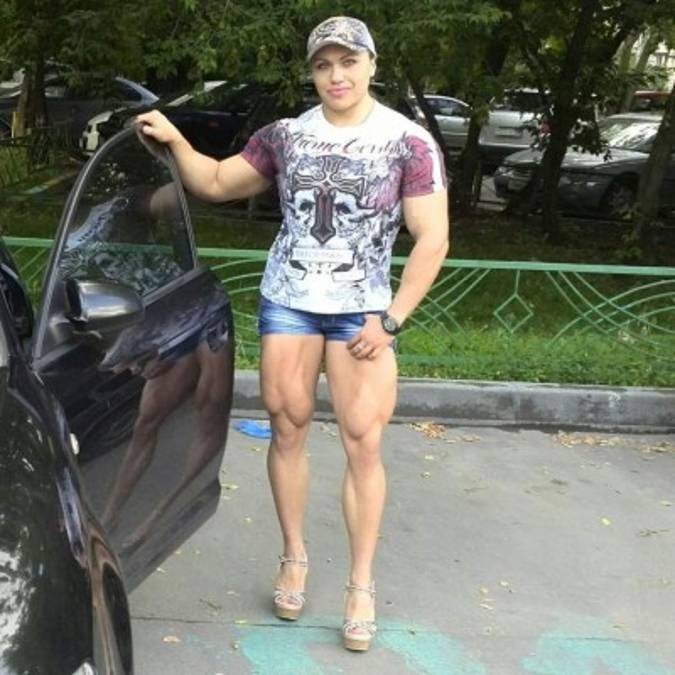 Natalya Trukhina, la rusa que bate récord en fisicoculturismo
