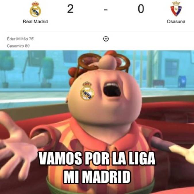 Militao se roba el show: los divertidos memes que dejó el triunfo del Real Madrid ante Osasuna