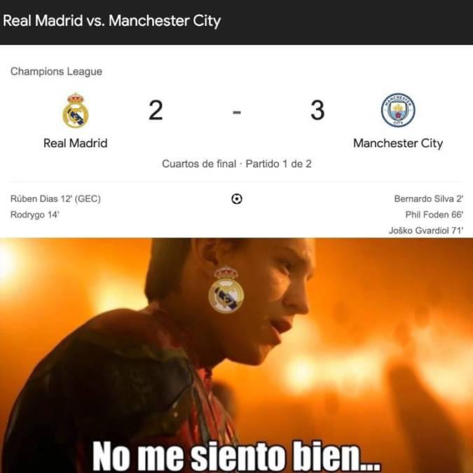Haaland, señalado con memes tras no anotar en el partidazo Real Madrid - City en Champions League