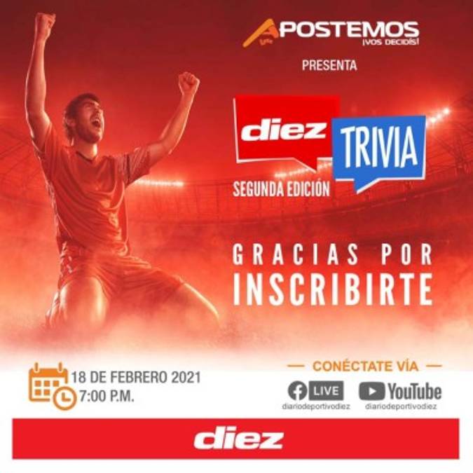 Trivia Diez: Hoy inicia la inscripción para participar en la segunda edición del concurso