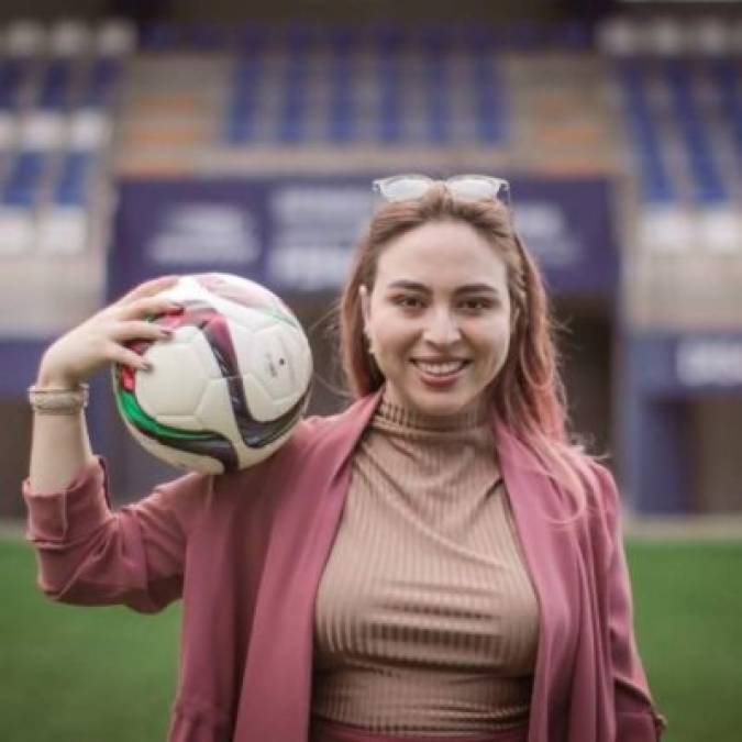 Andrea Pizzati, la primera hondureña que estudiará en la FIFA donde sacará un Máster Deportivo