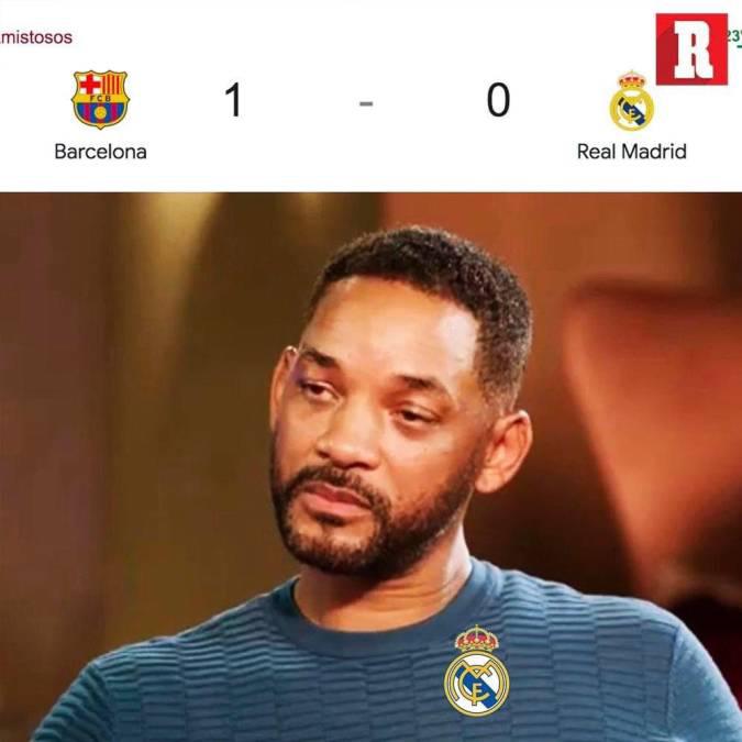 Xavi papá de Ancelotti: los jocosos memes que dejó la goleada de Barcelona sobre Real Madrid en pretemporada