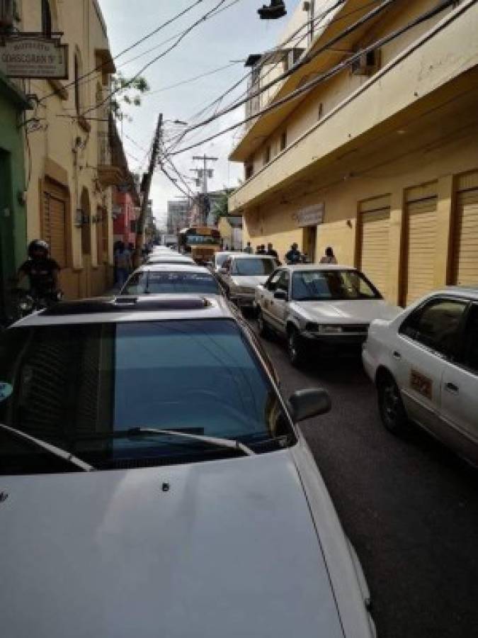 FOTOS: Así luce Honduras con el paro nacional de transporte