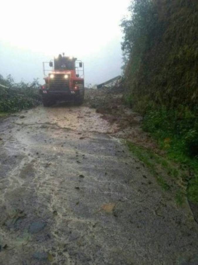 Los estragos causados por lluvias en Costa Rica a pocas horas el choque con Honduras