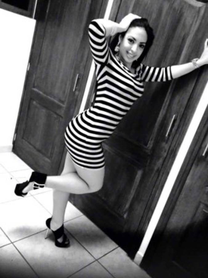 Izza Alfaro la espectacular reina de la zumba en Honduras