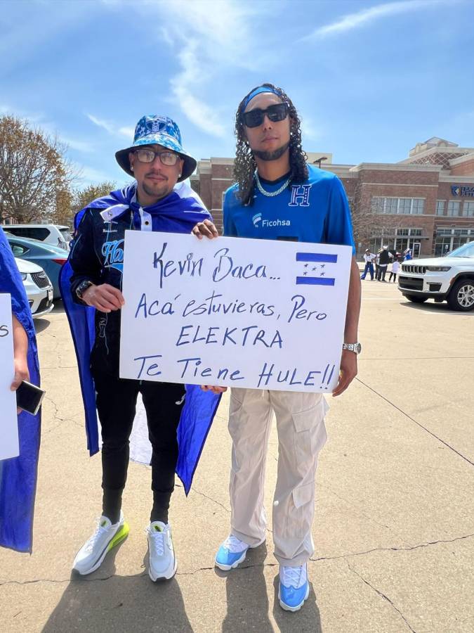 FOTOS: ¡Punta, asados y famoso incluido! Así es el ambientazo hondureño en el Toyota Stadium para el repechaje ante Costa Rica