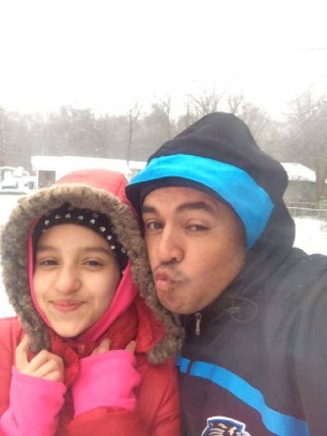 Fotos: Así viven hondureños la gran nevada en Estados Unidos