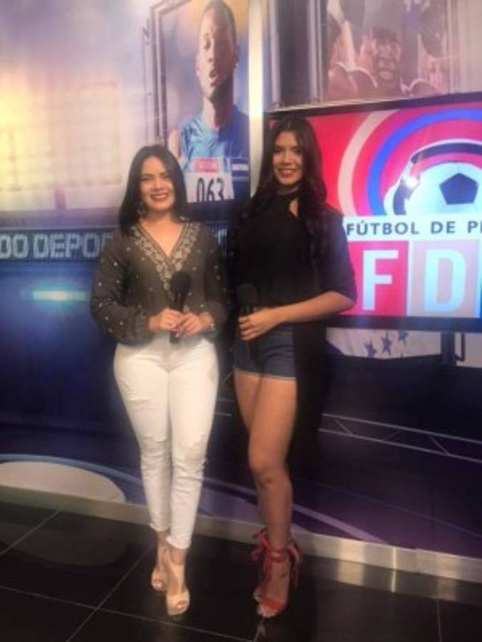 Las bellas periodistas deportivas que enamoran en la televisión hondureña