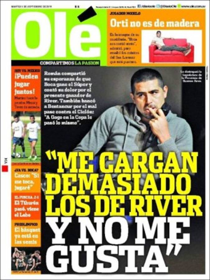 Las portadas de los diarios más importantes en el mundo