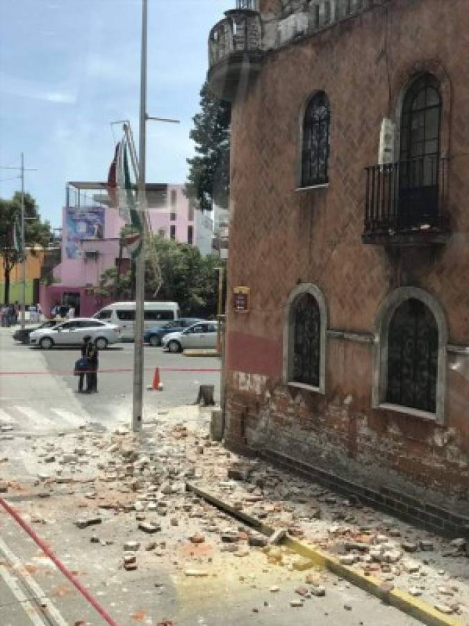 FOTOS: Las impactantes imágenes del terremoto que sacudió México