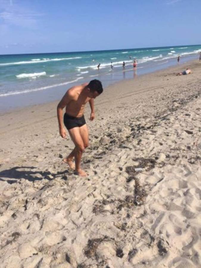 Así disfrutan sus vacaciones los futbolistas hondureños