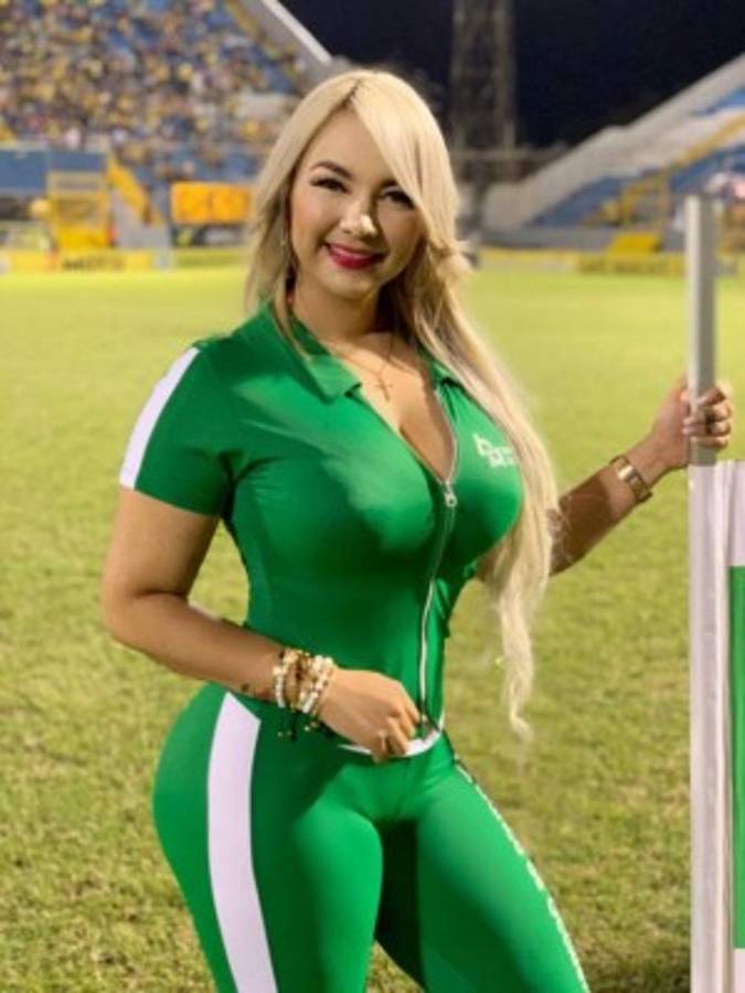 Yatana Herch, la barbie hondureña y su atrevido reto si Marathón queda campeón del Clausura