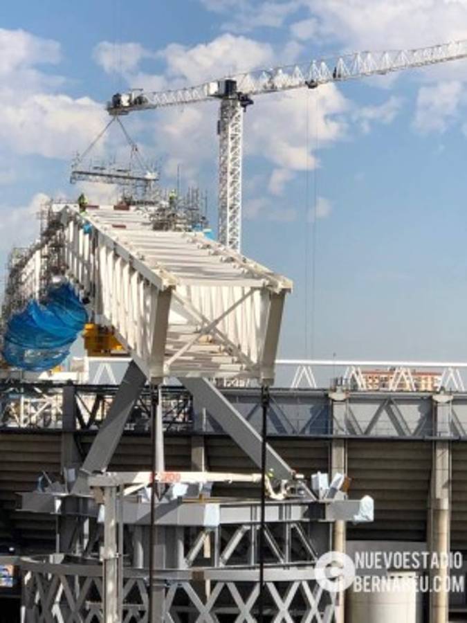 El Bernabéu, listo para el regreso del fútbol: Así va la transformación del estadio del Real Madrid