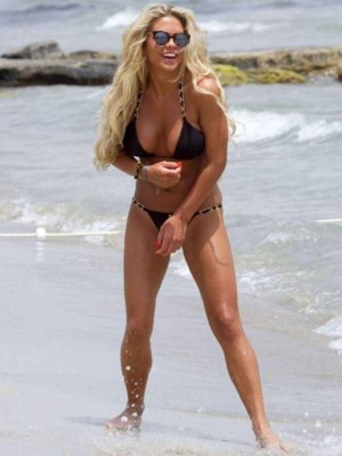 Ella es Bianca, la sexy hija del exjugador inglés Paul Gascoigne