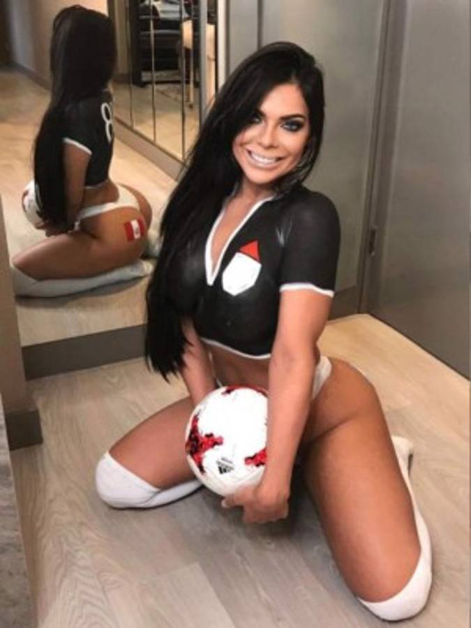 Suzy: La reina del Body Paint deportivo pone su mirada en Rusia 2018