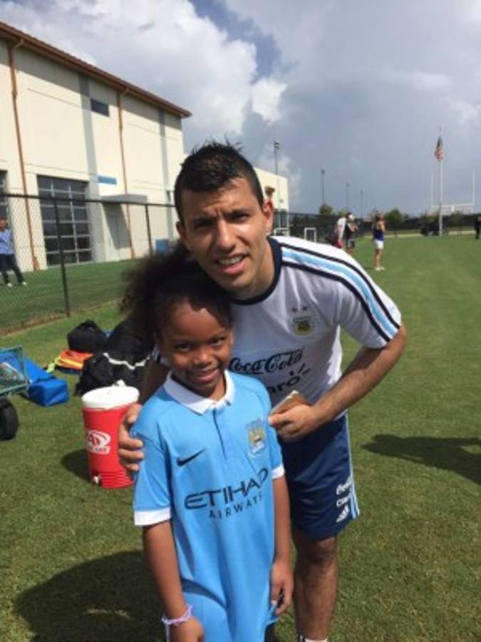 FOTOS: Los hijos de Boniek García en el entrenamiento de Argentina