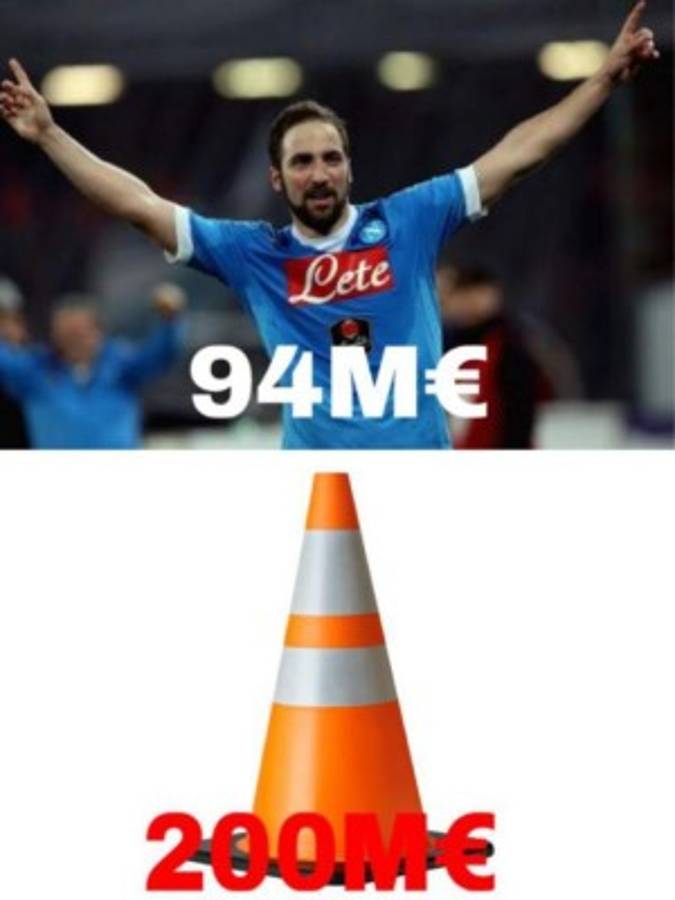 ¡Crueles memes! Primer entrenamiento de Higuaín y así se burlan