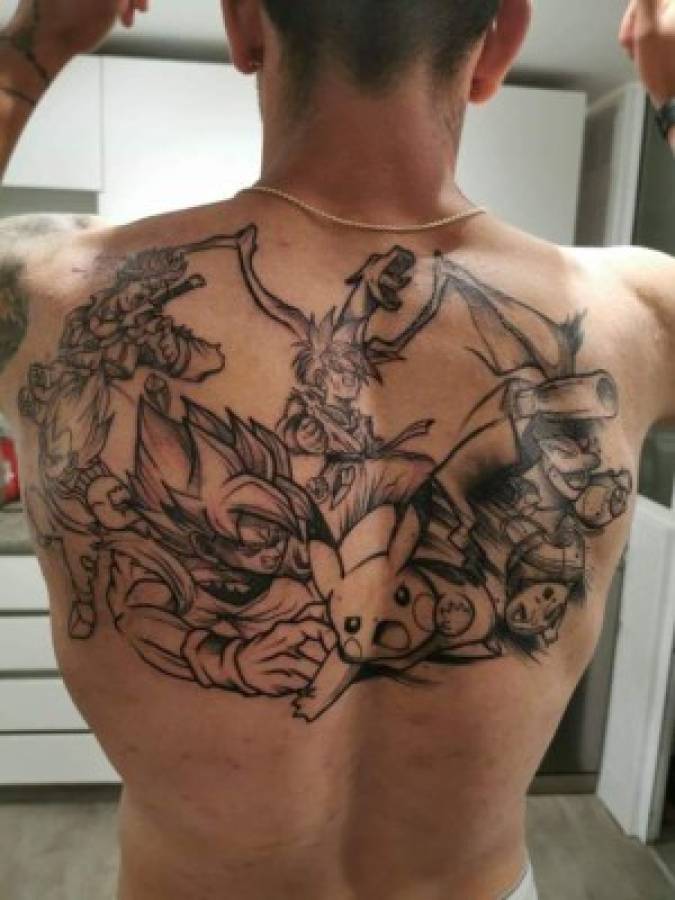 15 tatuajes de futbolistas que te dejarán alucinando: uno se tardó en completarse en un año