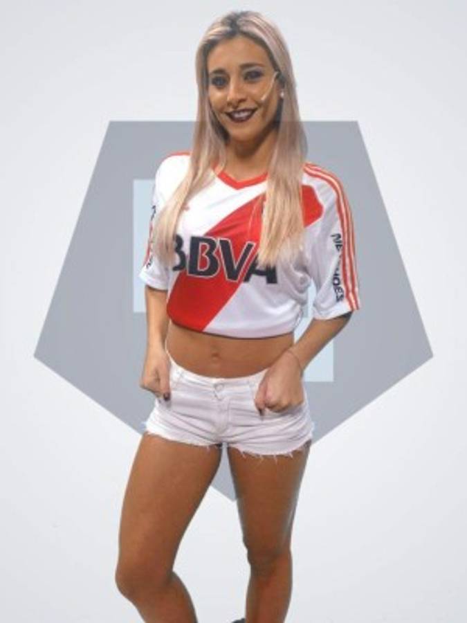 Sol Pérez, la sexi argentina que calienta el River-Boca en la final de Libertadores
