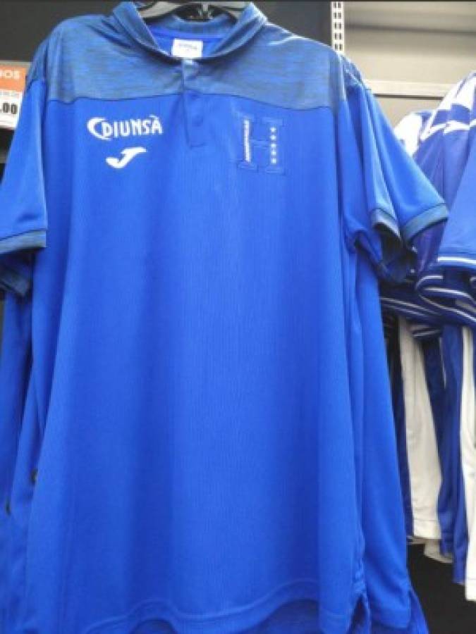 FOTOS: Así se ven las nuevas camisetas de Honduras