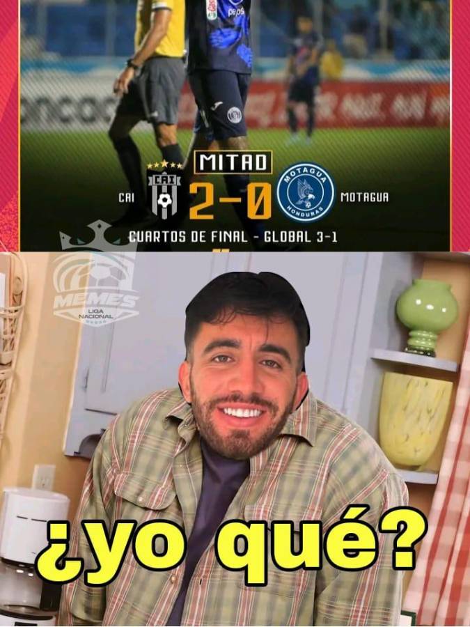 Los memes destrozan al Motagua tras perder ante el CAI y quedar eliminado en la Copa Centroamericana de Concacaf
