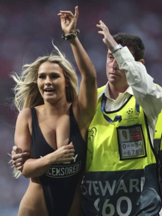 Kinsey Wolanski: Hackean el Instagram de la aficionada que se metió en la final de Champions