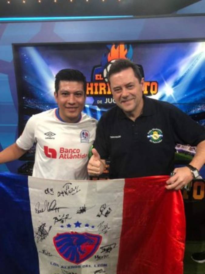 Aficionado de Olimpia estuvo en el último programa de 'El Chiringuito' en 2019   