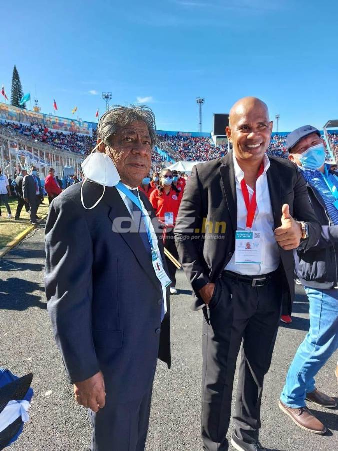 Políticos, famosos y deportistas: Las principales figuras que estuvieron en la toma de posesión de Xiomara Castro