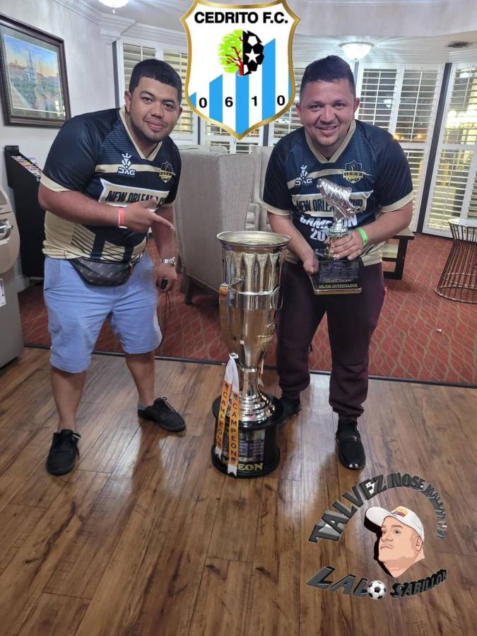José y Carlos Sánchez, los hermanos que tienen brillando al Cedrito en el fútbol amateur en Estados Unidos.