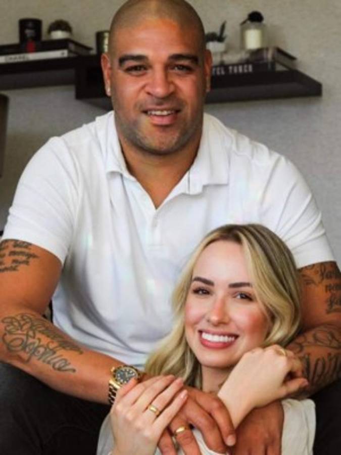 Adriano y su polémico trio amoroso: Fue captado con dos de sus ex novias en un hotel de Brasil