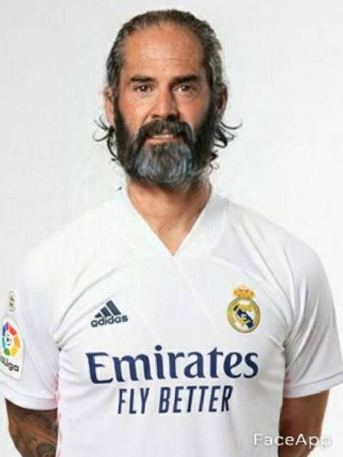 Así lucen los cracks del Real Madrid con filtro de anciano, Sergio Ramos y Vinicius irreconocibles