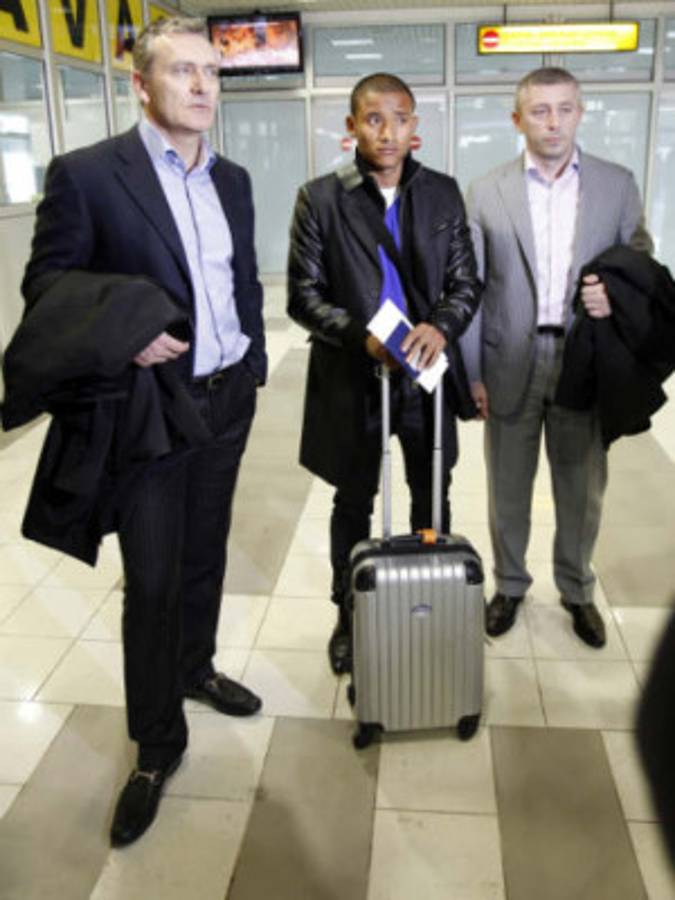 Luis Garrido ha llegado este jueves a la ciudad de Belgardo, Serbia.