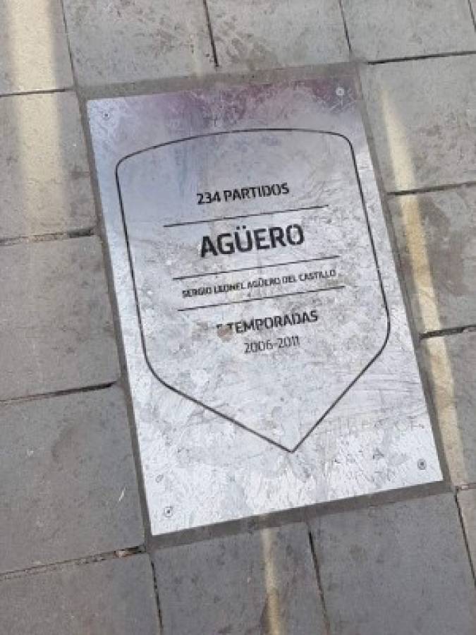 ¡Que bonito! Hondureño 'Coneja' Cardona inmortalizado en el Wanda, nuevo estadio del Atlético