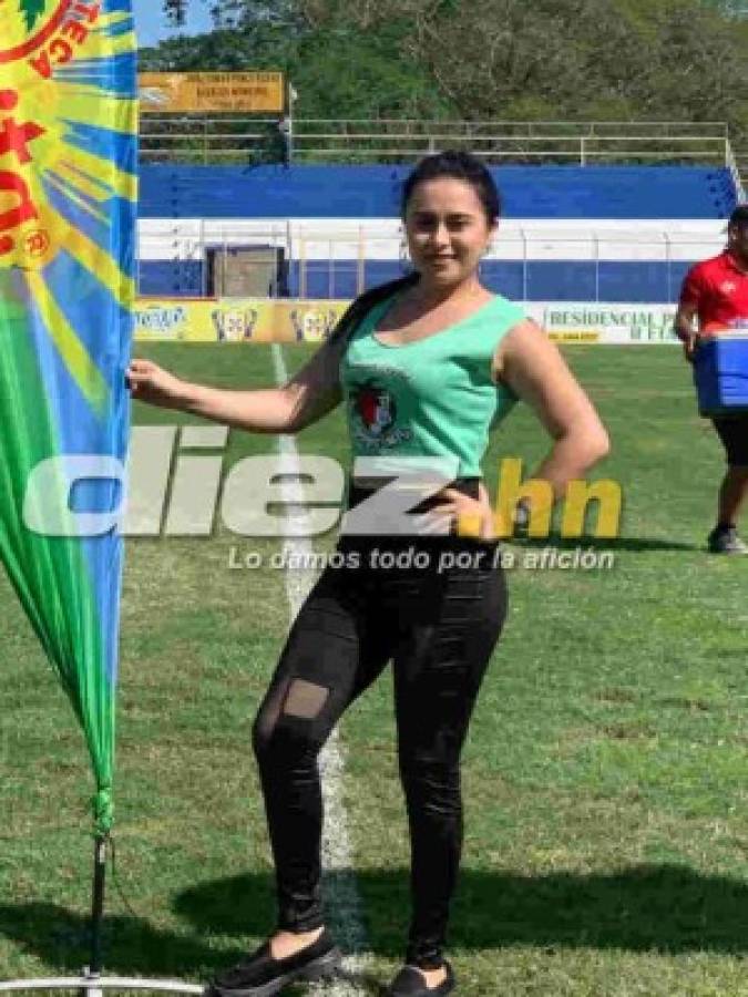 Liga Nacional comenzó llevando lindas chicas a los estadios de Honduras