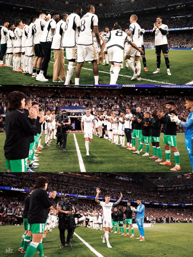 Esto hizo Modric: Así fue el último partido de Kroos en la Liga Española y el otro jugador que se despidió del Real Madrid