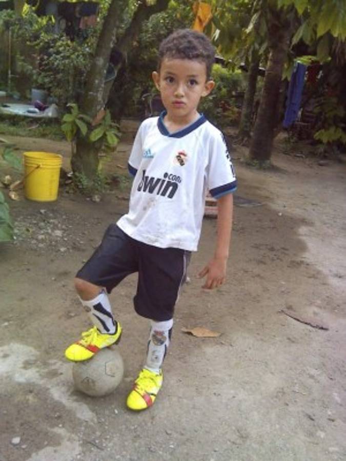 FOTOS: Conocé a los niños hondureños que tiene nombres de cracks del fútbol