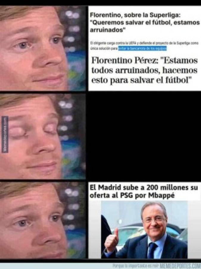 Real Madrid no pudo fichar a Mbappé y burlas al Barcelona: Los memes del mercado de fichajes