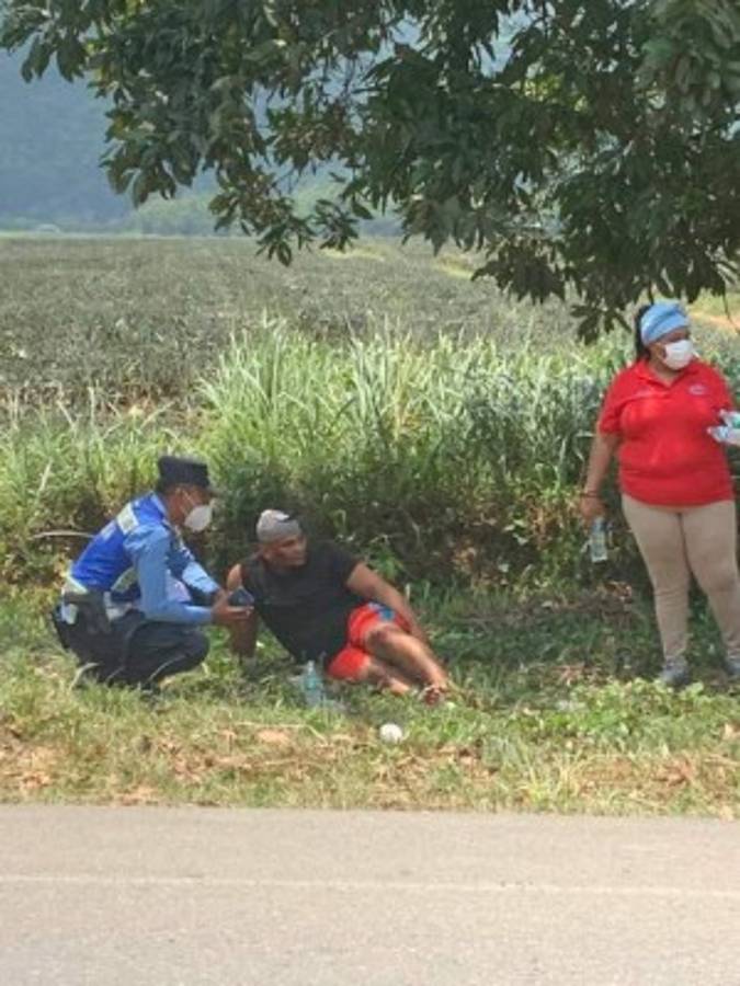 Gesto humano de médicos del Vida: se bajaron del autobús y atendieron a personas heridas en accidente