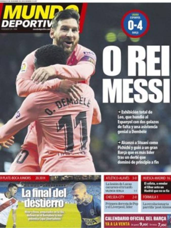 ¡Superfinal! River y Boca se roban las portadas de los periódicos más importantes del mundo